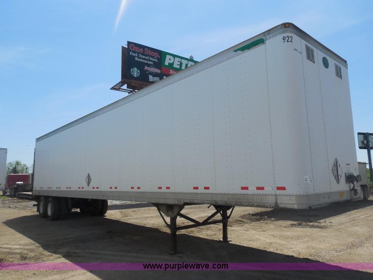 image for item H3177 2000 Great Dane dry van trailer