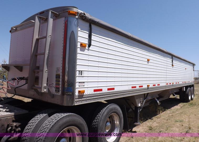image for item H7077 2009 Timpte Super Hopper grain trailer