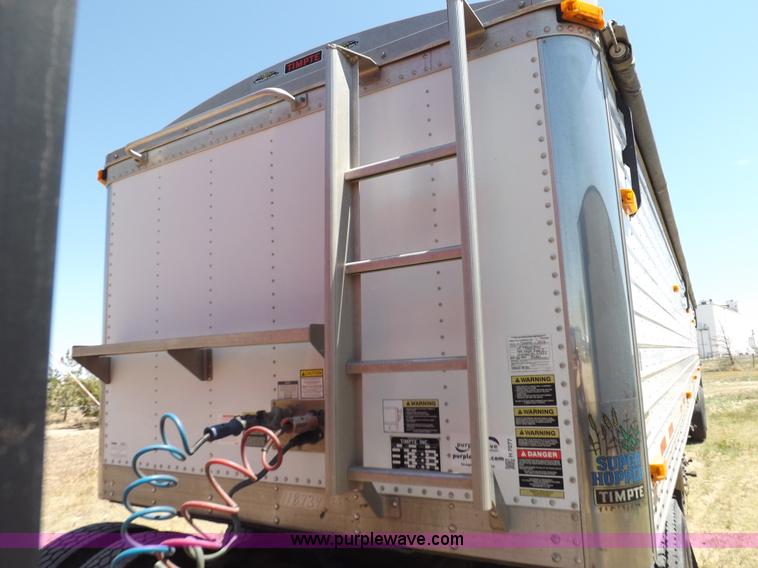 image for item H7077 2009 Timpte Super Hopper grain trailer