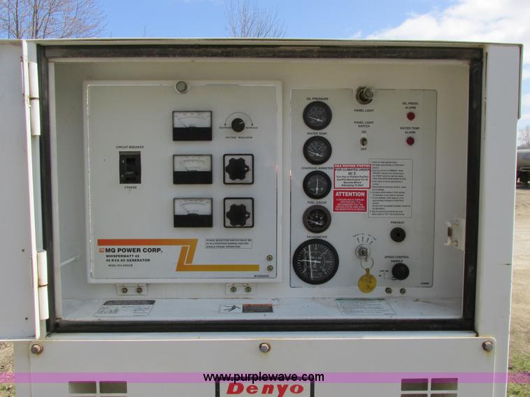 image for item A8519 MQ Whisperwatt generator