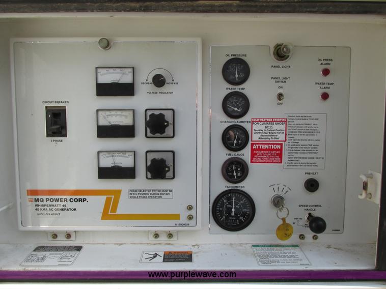 image for item A8519 MQ Whisperwatt generator
