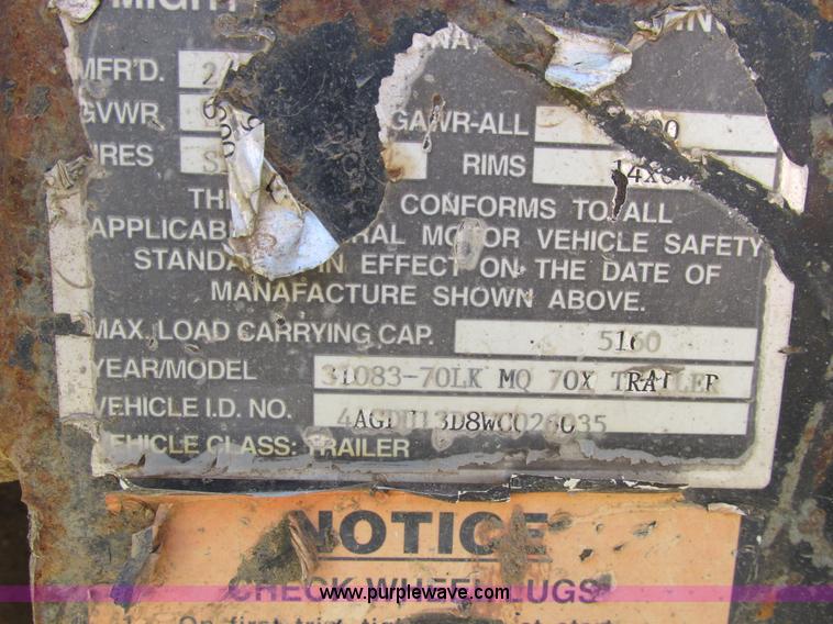 image for item A8519 MQ Whisperwatt generator