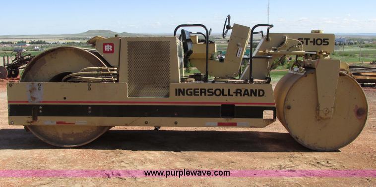 image for item A8525 1991 Ingersoll Rand ST105 static compactor