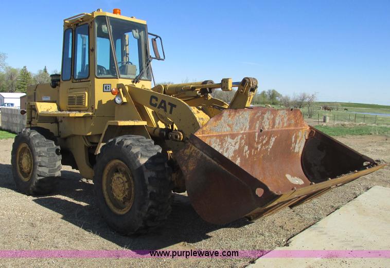 image for item A8528 1985 Caterpillar 926 Payloader wheel loader