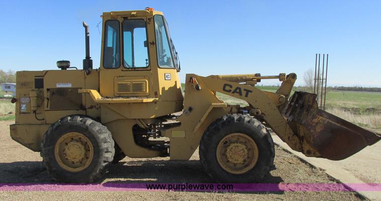 image for item A8528 1985 Caterpillar 926 Payloader wheel loader