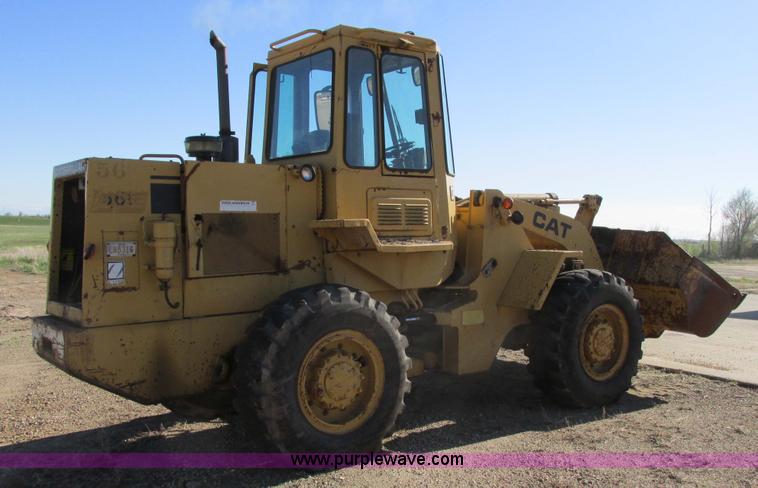 image for item A8528 1985 Caterpillar 926 Payloader wheel loader