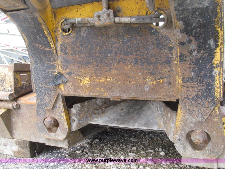 image for item D7370 1991 Trail King TK100HDG-493 triple axle lowboy trailer