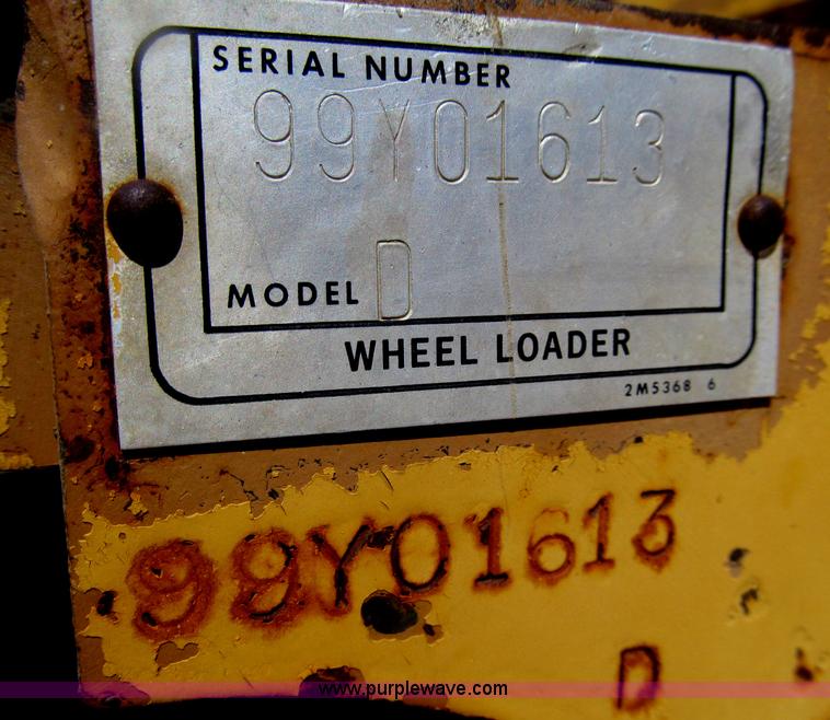 image for item D7371 1981 Caterpillar 966D wheel loader