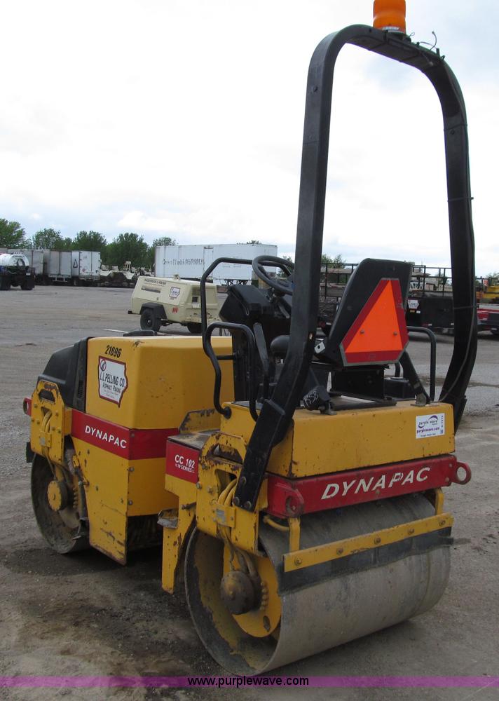 image for item D7372 1994 Dynapac CC102 Series 10 smooth drum vibratory roller