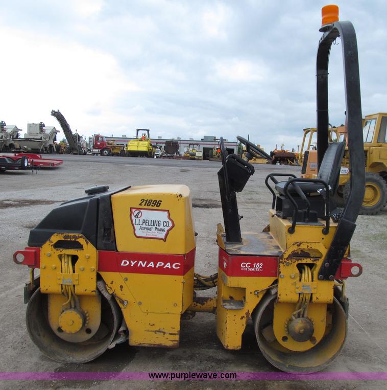 image for item D7372 1994 Dynapac CC102 Series 10 smooth drum vibratory roller
