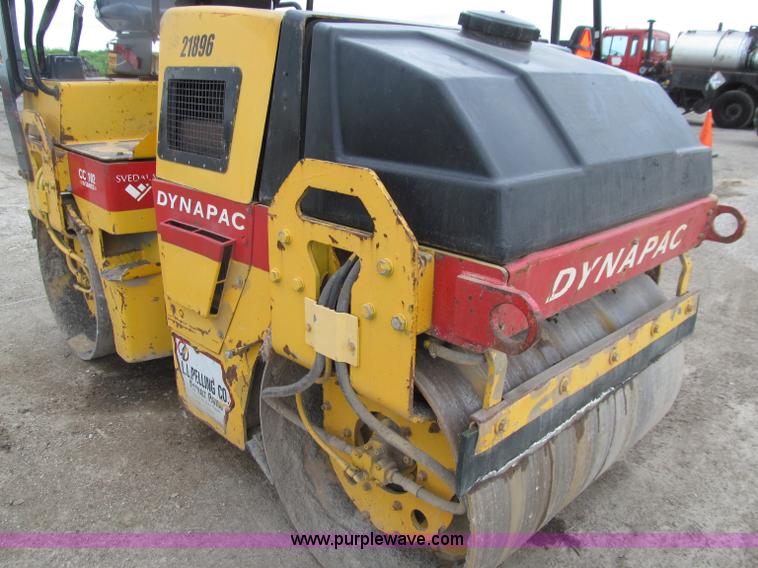 image for item D7372 1994 Dynapac CC102 Series 10 smooth drum vibratory roller