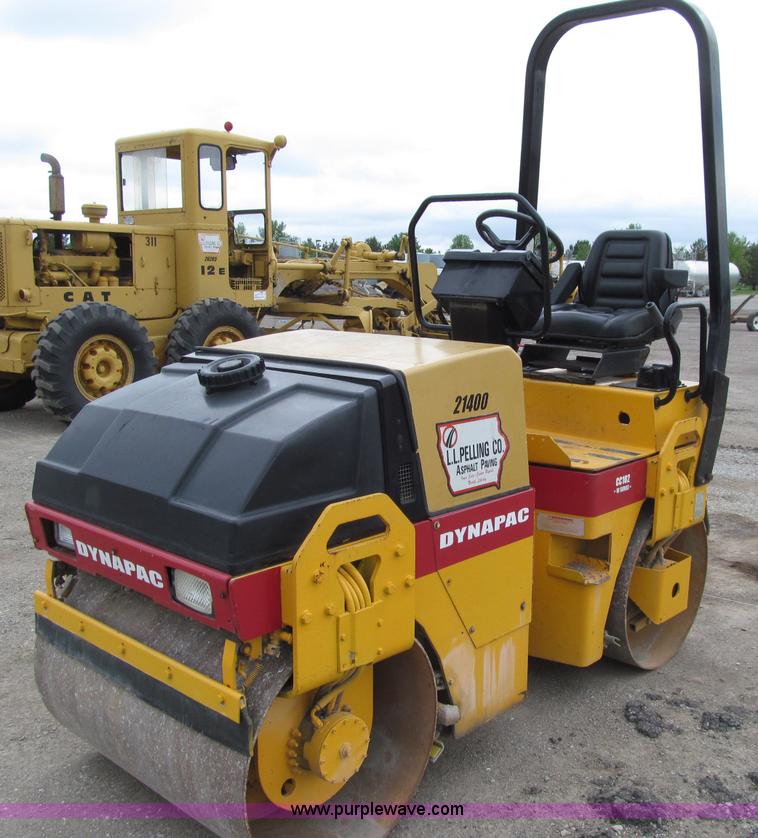 image for item D7373 2000 Dynapac CC102 Series 10 smooth drum vibratory roller