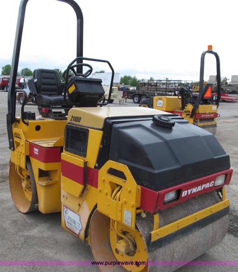 image for item D7373 2000 Dynapac CC102 Series 10 smooth drum vibratory roller