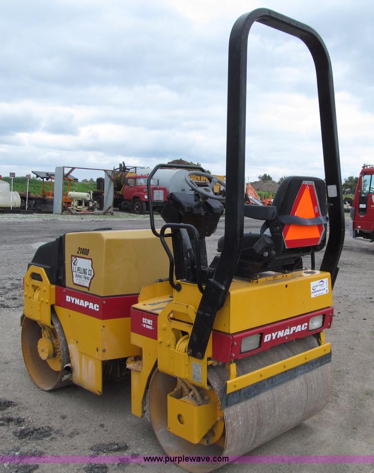 image for item D7373 2000 Dynapac CC102 Series 10 smooth drum vibratory roller