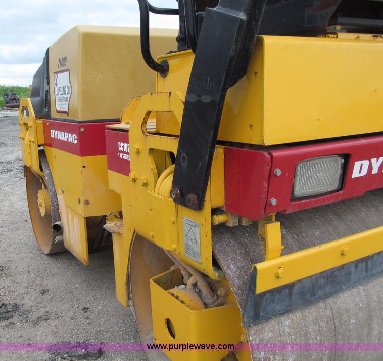image for item D7373 2000 Dynapac CC102 Series 10 smooth drum vibratory roller