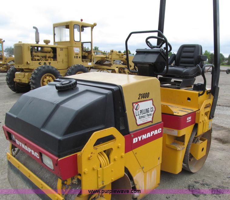 image for item D7373 2000 Dynapac CC102 Series 10 smooth drum vibratory roller