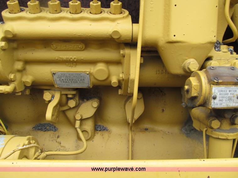 image for item D7374 1964 Caterpillar 12E motor grader