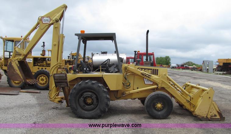 image for item D7378 1989 Case 480E backhoe