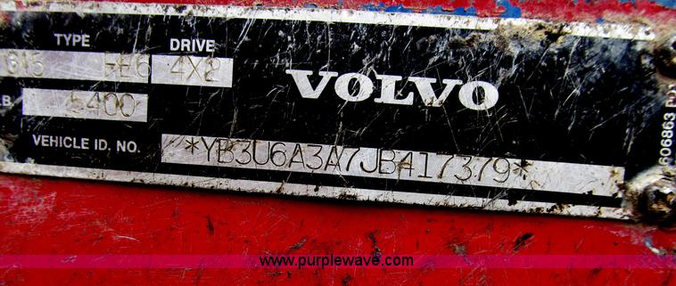 image for item D7381 1988 Volvo FE615 distributor truck