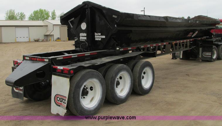 image for item E5133 2000 Circle R SS443-6LS tri axle side dump trailer