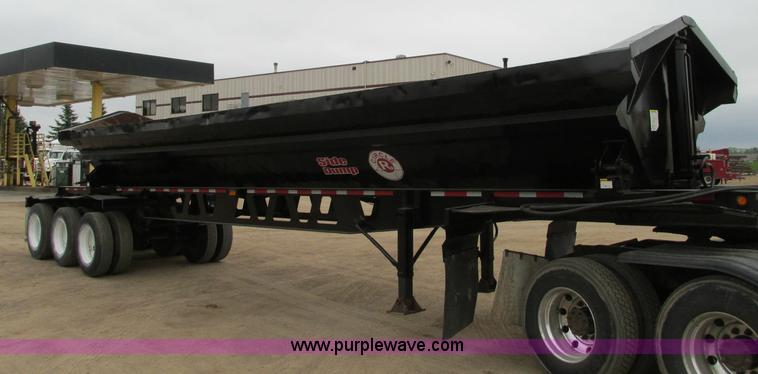 image for item E5133 2000 Circle R SS443-6LS tri axle side dump trailer