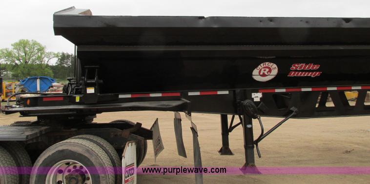 image for item E5133 2000 Circle R SS443-6LS tri axle side dump trailer