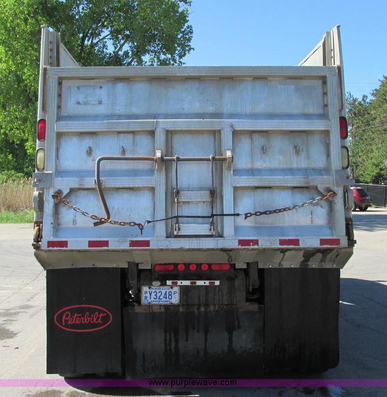 image for item E5138 2000 Peterbilt 378 quad axle dump truck
