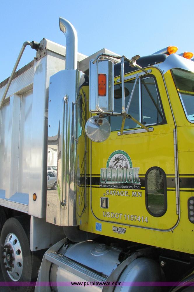image for item E5138 2000 Peterbilt 378 quad axle dump truck