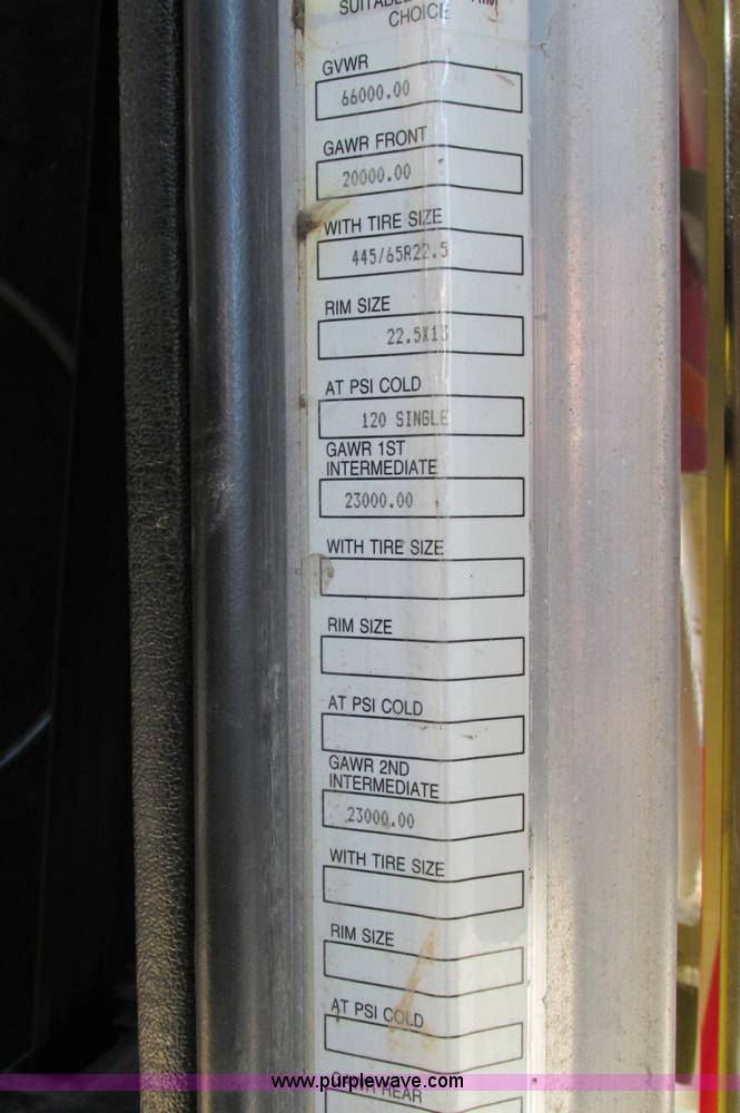 image for item E5138 2000 Peterbilt 378 quad axle dump truck