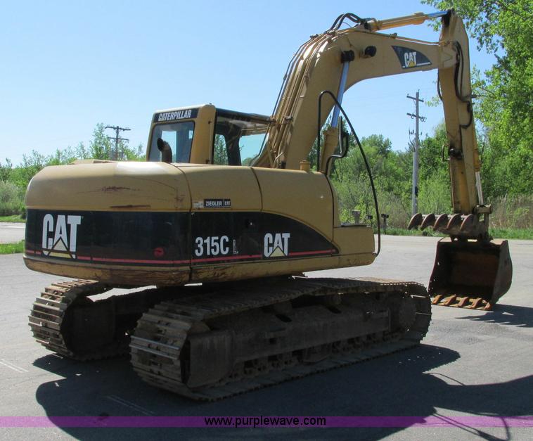 image for item E5139 2001 Caterpillar 315C excavator