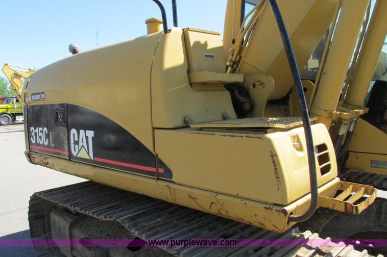 image for item E5139 2001 Caterpillar 315C excavator