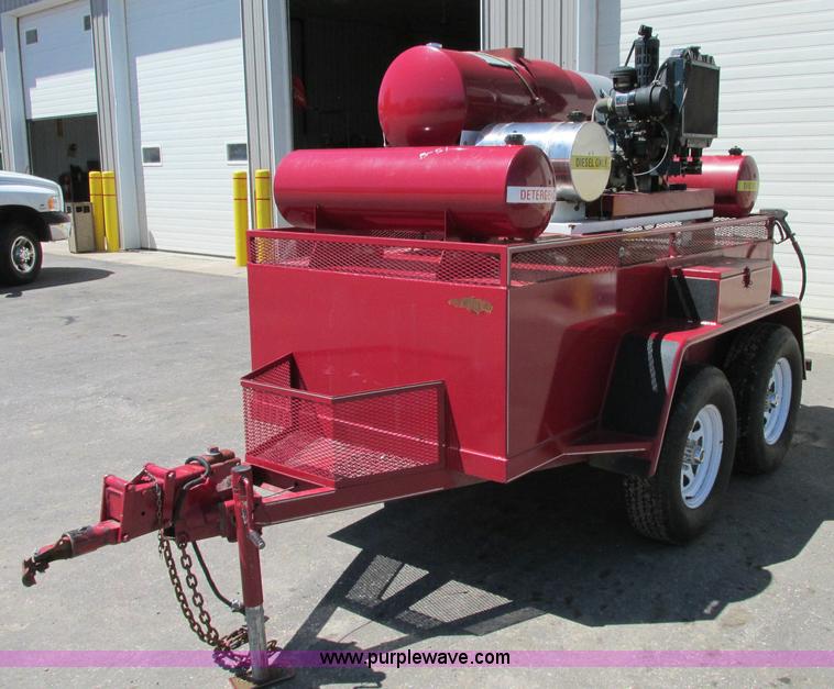 image for item E5143 Speed King 5030DPD pressure washer trailer
