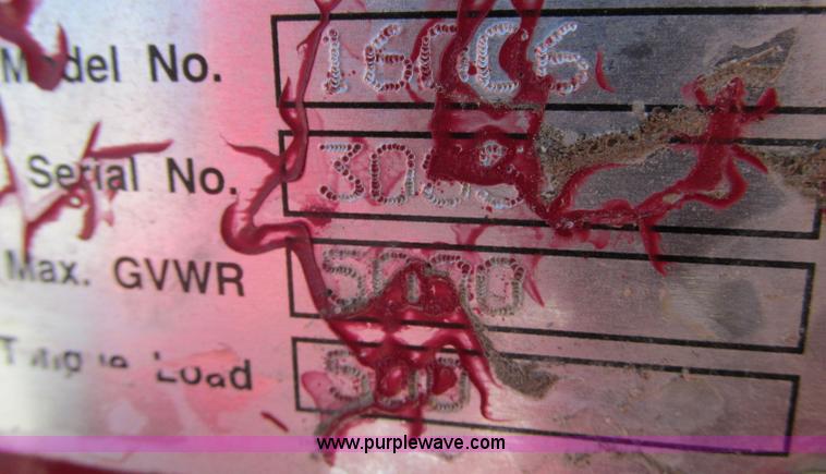 image for item E5143 Speed King 5030DPD pressure washer trailer