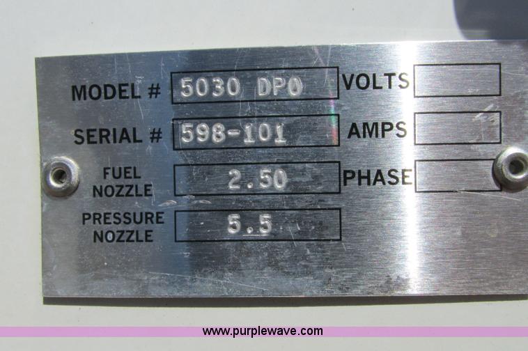 image for item E5143 Speed King 5030DPD pressure washer trailer