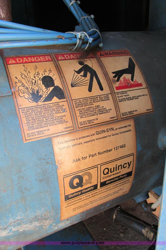 image for item E5152 Quincy QMA60ATA316 air compressor