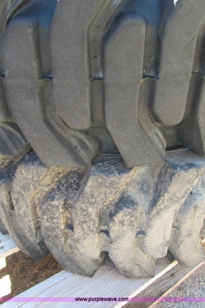 image for item E5154 (4) solid skid steer tires