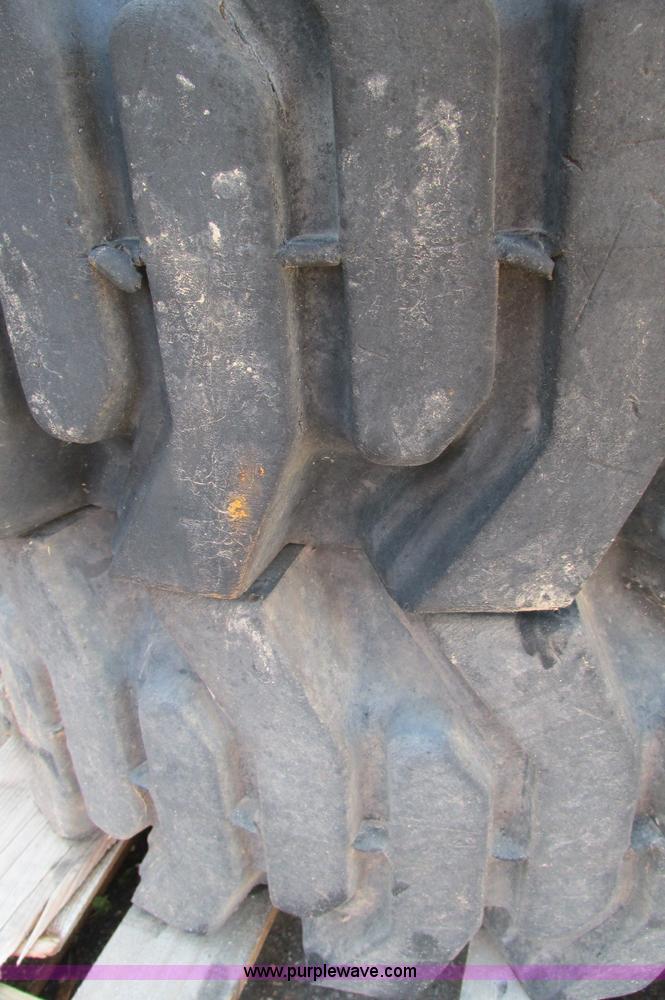 image for item E5154 (4) solid skid steer tires