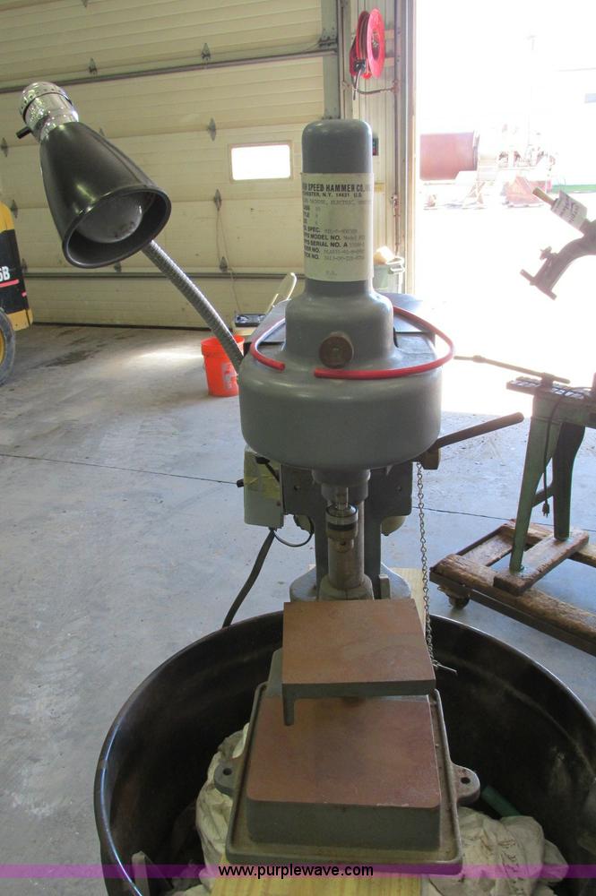 image for item E5155 High speed electric drilling machine with Wolf Craft 640 router station