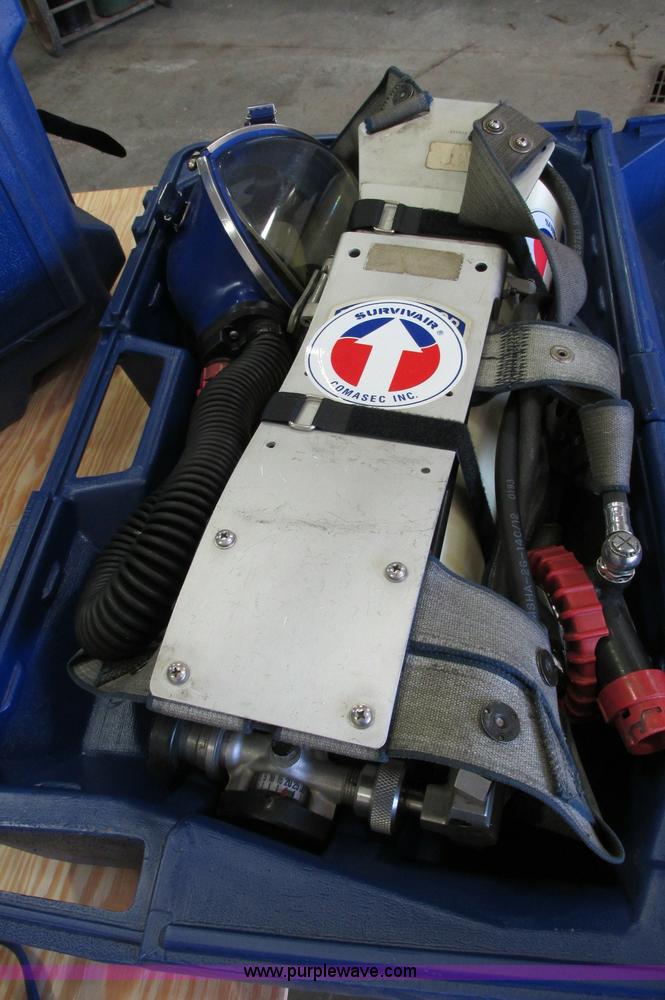 image for item E5156 (11) Survivair XL-30 SCBA air packs