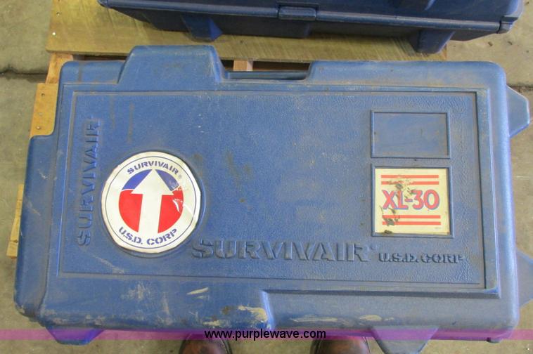 image for item E5156 (11) Survivair XL-30 SCBA air packs