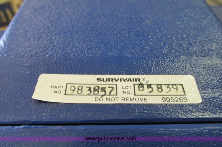 image for item E5156 (11) Survivair XL-30 SCBA air packs