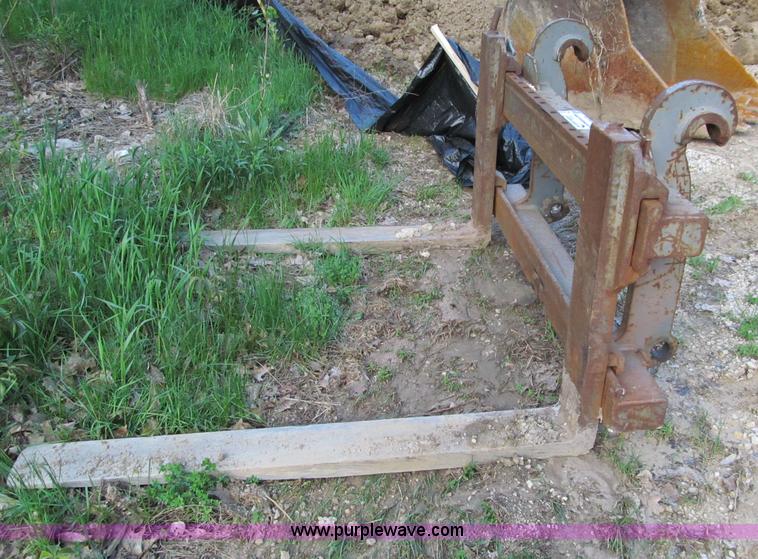 image for item F8559 Wheel loader forks