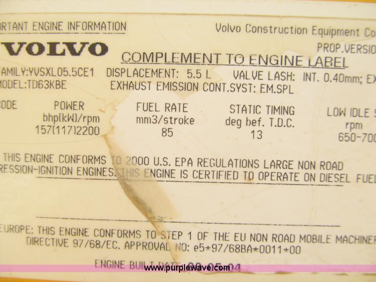 image for item F8560 2000 Volvo L90D wheel loader