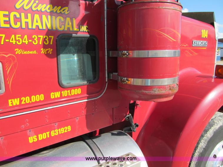 image for item F8561 1996 Kenworth W900 semi truck