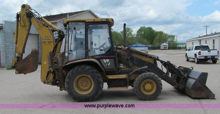 image for item F8583 1999 Caterpillar 416CIT backhoe