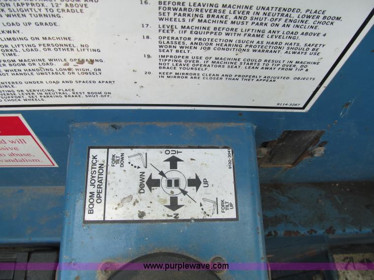 image for item G2980 Gradall 534D-10 telehandler