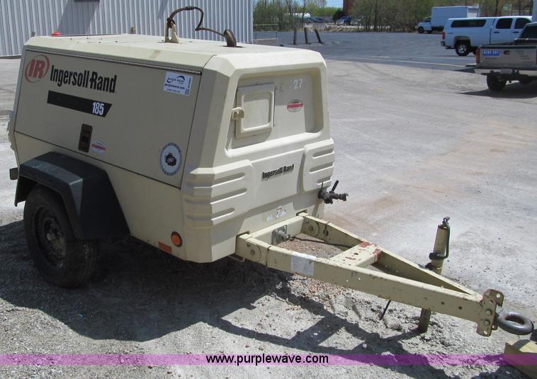 image for item G2991 Ingersoll Rand 185 air compressor