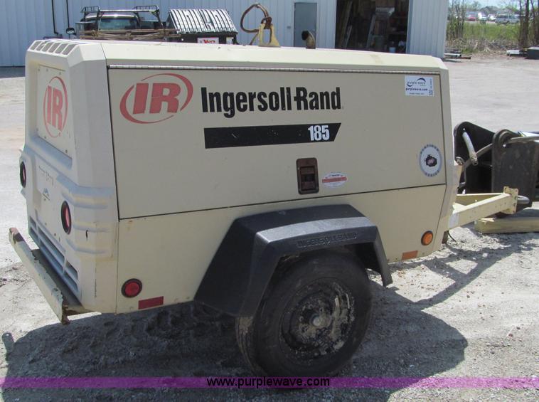 image for item G2991 Ingersoll Rand 185 air compressor