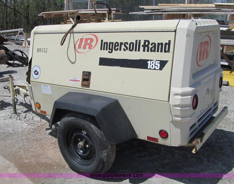 image for item G2991 Ingersoll Rand 185 air compressor