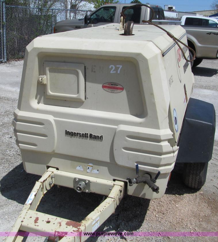 image for item G2991 Ingersoll Rand 185 air compressor